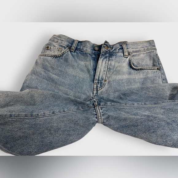 & Other Stories Los Angeles Atelier Light Acid Wash Denim Jeans Size 25 - Picture 3 of 12